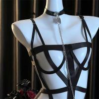 Sexy Secretary Costume Outfit - Busty Lacy Hollow-Out Bodysuit for Women, Bondage & Role Play Lingerie thumbnail