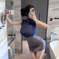 Sexy Secretary Costume Set - Tight-Fit Professional Office Outfit for Women, Busty Curvy Bodycon Suit thumbnail