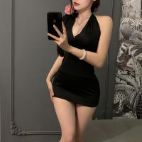 Sexy Secretary Lingerie Set - Midnight Seduction Lace Bra & Panty, Plus Size Flirty Bedroom Outfit for Small Bust thumbnail