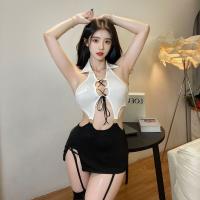 Sexy Secretary OL Costume Set - Role Play Outfit, Nightclub Bodycon Skirt, No-Remove Seductive Uniform thumbnail