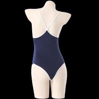 Sexy Sheer Milk Silk Bodysuit - Tight-Fit Transparent Deadstock One-Piece Swimwear for Women thumbnail