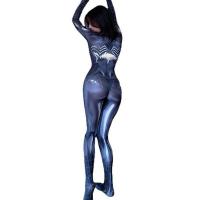 Sexy Spider-Man Bodysuit for Women - Anime-Inspired Open-Crotch Tight Costume Lingerie, Plus Size Temptation Outfit thumbnail