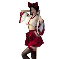 New Sexy Witch Costume for Women - Cute & Alluring Kimono-Style Role Play Outfit with Lingerie-Inspired Design thumbnail