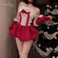 ShuoYao Sexy Christmas Lingerie Dress – Cute Bunny Girl Party Dress for New Year Eve & Holiday Parties thumbnail