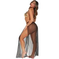 SL Cleopatra Sexy Lingerie Set - Shiny Belly Dance Sheer Nightgown & Three-Piece Costume thumbnail
