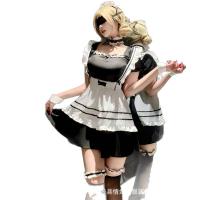Soft Anime Lolita Maid Outfit - Cross-Border Exclusive Cosplay Lingerie Set by Qing Rumai thumbnail