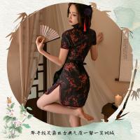Su Shi Lingerie Chinese Qipao Erotic Cosplay Outfit - No-Remove Maid Costume for Role Play & Sensual Wear thumbnail