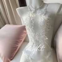 Summer Sexy Sheer Lace Bodysuit - Bedroom-Ready Pure & Tempting Matching Set with Embroidery thumbnail