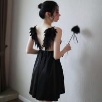 Suoqing Sensual Lingerie Set – Winged Strap Backless Sexy Sleepwear for Women thumbnail