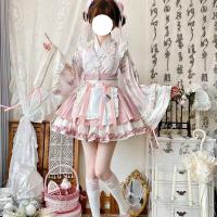 Sweet Lolita Maid Dress Set - Botanical Herbal Apothecary Cosplay Outfit for Women thumbnail