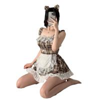 Sweet Temptation Maid Costume Dress - Sexy JK School Uniform & Seductive Lingerie Set for Cosplay & Date Night thumbnail