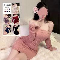 TikTok Trendy Lace One-Shoulder Dress - Sexy Bodycon Mini Skirt for Women, Pure Allure Style thumbnail