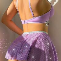 Vintage Chinese-Inspired Lingerie Set - Sheer Mesh Hanfu Sleepwear with Lace Bodice & Silk-Like Robe thumbnail