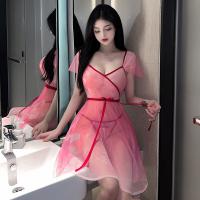 Vintage Chinese-Inspired Lingerie for Women – Sheer Retro Hanfu Erotic Costume for Role Play & Sensual Wear thumbnail