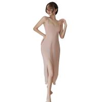 Winnas Women's Sexy Lace Mesh Chemise - Sheer Transparent Sleep Dress with Adjustable Straps thumbnail