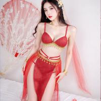 Women's Exotic Lace Lingerie Set for Small Bust - Elegant Vintage-Inspired Bedroom & Date Night Outfit thumbnail