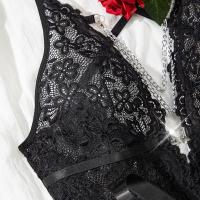 Women's Full Lace Bodysuit - Sheer Sexy Lingerie for Women, Elegant Erotic Underwear thumbnail