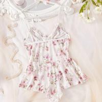 Women's Full Lace Bodysuit - Sheer Sexy Lingerie for Women, Elegant European Style Erotic Underwear thumbnail