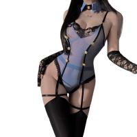 Women's Sexy Police Uniform Costume - Busty Office Lady Cosplay Outfit, Seductive & Playful Professional Lingerie Set thumbnail
