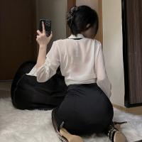 Women's Sexy Secretary OL Costume - Tight-Fit Pencil Skirt Office Uniform Set with Matching Sleepwear thumbnail