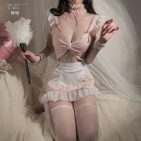 Xianyi Sexy Lingerie Set - Cute Maid Costume for Small Bust, High-End Flirty Bodycon Uniform Outfit thumbnail