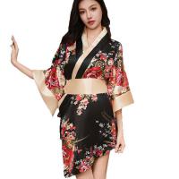 Yefeiyi Japanese Kimono Lingerie Set - Seductive Role Play Robe & Sleepwear Outfit for Women thumbnail