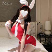 Yeqin Sexy Christmas Bodycon Dress - Pure Temptation Holiday Lingerie Outfit for New Year Date Nights thumbnail
