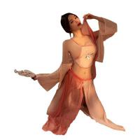 Yeyu Sensual Lingerie Set – Ancient Chinese Hanfu-Inspired Bedroom Sleepwear, Sexy & Playful Erotic Outfit thumbnail