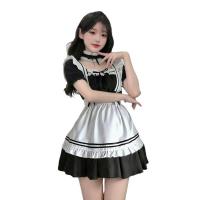 Yimenglan Maid Costume Dress - Japanese Kawaii Cosplay Lolita Outfit for Women, Plus Size Summer Sleepwear thumbnail