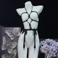 Genuine Yun Sensual Bondage Bodysuit - Sexy Rope Lingerie Set with Pure-Allure SM Uniform for Women thumbnail