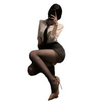 Zimei Sexy Nightwear Set - Women's Tight-Fit Sheer Secretary Costume for Club & Date Nights thumbnail