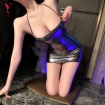 Sexy Nightclub Bodysuit - Slim-Fit Backless Bandage Dress with Low-Cut Neckline & Tied Straps
