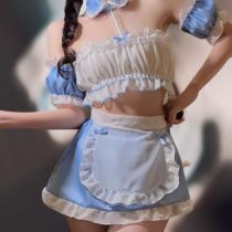 Cute Maid Lingerie Set for Small Busts - Pure & Tempting Lolita Style Servant Costume Outfit