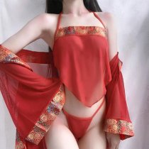 Dudou Lingerie Set for Women - Pure Temptation Uniform Sleepwear, Sexy Passion Outfit for Adults