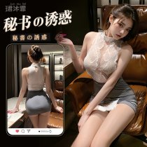 Seductive Lace Secretary Skirt - Sexy Pure-Delight Bodycon Mini Skirt with Elegant Sheer Details