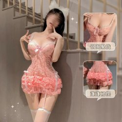 French-Style Lace Corset Top with Bow Backless Bralette & Push-Up Cups - Cherry Cake Dress