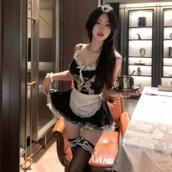 Hanno JK Uniform Lingerie Set – Pure & Tempting Sleepwear, Sensual Matching Nightdress for Date Nights