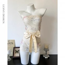 Japanese-Inspired Sexy Lingerie Set – Kimono-Style Erotic Costume with Ties & Corset Detail for Women