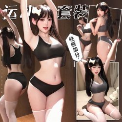 Sensual Lace Trim Crop Top & High-Waisted Sexy Shorts Set - Bold Contrast Sporty Chic Outfit