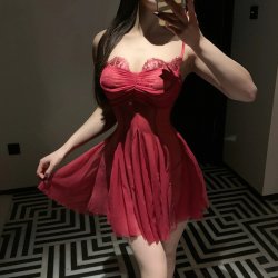 Elegant Sheer Lace Sleep Dress for Women – Sensual Mesh Nightgown with Adjustable Straps & Flowy Silhouette