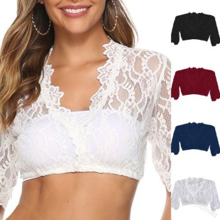 Woman modeling white lace mesh camisole set; plus size sexy lingerie with scalloped edges, available in black, red, navy, and...