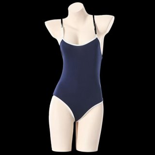 Sexy Sheer Milk Silk Bodysuit - Tight-Fit Transparent Deadstock One-Piece Swimwear