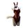 Red bunny girl lingerie set with open-crotch design, featuring a playful yet modest style perfect for cosplay or intimate mom...