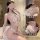 Model wearing new sexy lace bodysuit with sheer mesh and embroidered details. pure-allure style erotic lingerie set shown in ...