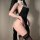 Sexy nun costume set with high slit, lace trim, and thigh-high stockings for plus size adults role play cosplay.