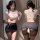 Sexy secretary-style bodysuit and skirt lingerie set for plus size women up to 200 lbs, featuring sheer fabric and bold desig...