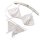 Lace sexy bikini set with open-crotch thong - romantic lingerie sleepwear for women, plus size 3-piece gift set