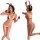 Sexy bunny girl costume set - naughty 3-piece role play outfit for christmas, new year & party