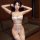 Seductive white lace bodysuit set featuring sheer mesh and floral details, perfect for small busts with underwire support.