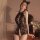 Sensual lace bodysuit with open crotch design, perfect for bedroom wear. no-remove style offers pure allure and temptation. i...